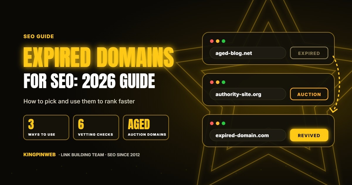Expired Domains for SEO: The 2026 Guide