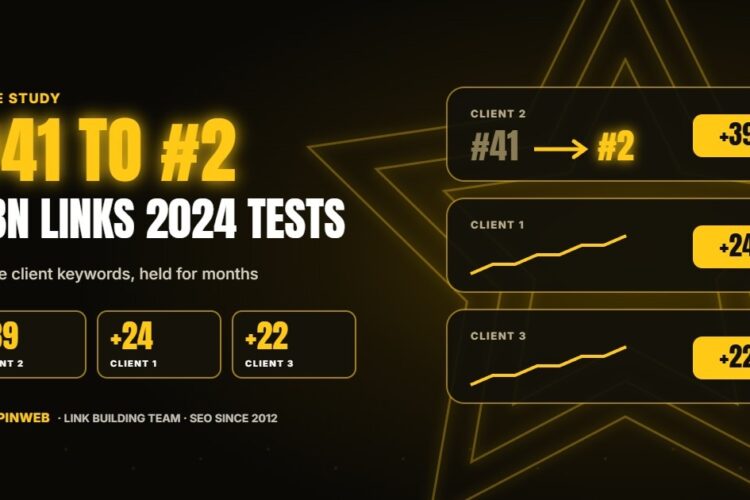 PBN Links 2024 Tests: #41 to #2 (Case Study)