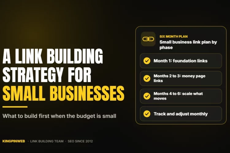 A Link Building Strategy for Small Businesses