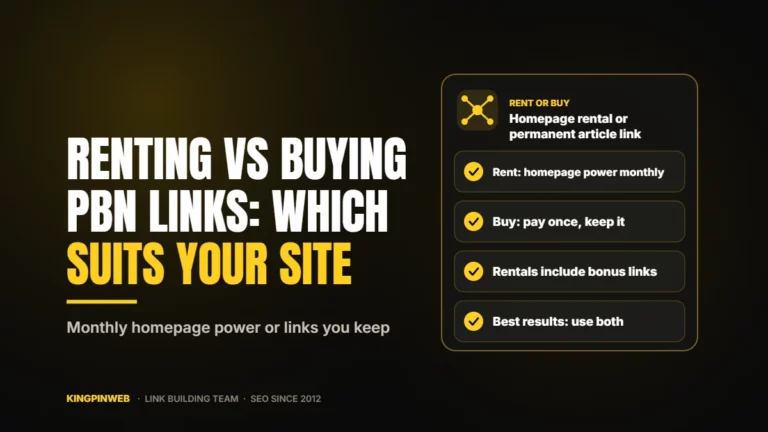 Renting vs Buying PBN Links: Which Suits Your Site