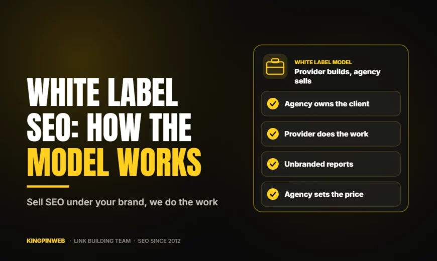 White Label SEO: How the Model Works